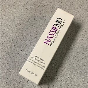 NassifMD dermaceuticals 3HA Mist hydrating spray hyaluronic acids face spray